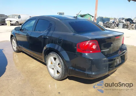2013 Dodge Avenger Se из США, поврежденный, VIN 1C3CDZAB1DN713086
